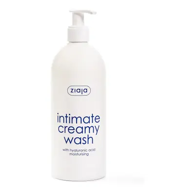 Ziaja Intimate Creamy Wash With Hyaluronic Acid krémes mosakodó hyaluronsavval (500ml)