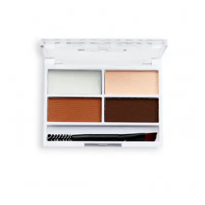 Relove by Revolution Colour Cult Brow Palette - Medium - szemhéjpúder paletta