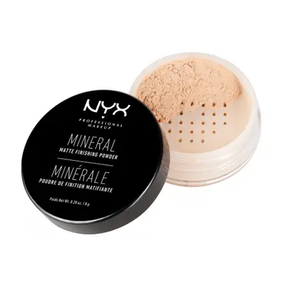 NYX Professional Makeup por púder - Mineral Finishing Powder – Light/Medium (MFP01)