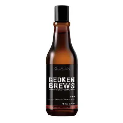 Redken NYC Redken Brews 3In1 Shampoo 3 az 1 sampon, kondicionáló és tusfürdő