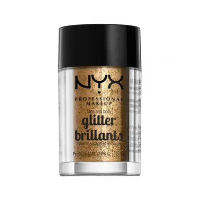 NYX Professional Makeup arc és testcsillám - Face & Body Glitter – Bronze (GLI08)