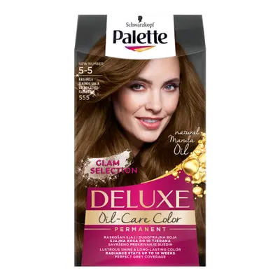 Schwarzkopf Palette hajfesték - Deluxe - 5-5 Golden Gloss Caramel