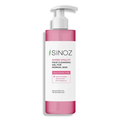 Sinoz- arctisztító gél normál bőrre-Hyper Vitality Face Cleansing Gel for Normal Skin (400ml)