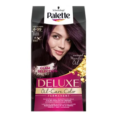 Schwarzkopf Palette hajfesték - Deluxe - 4-99 Aubergine