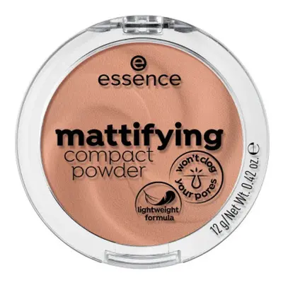 essence Mattifying Compact Powder mattító kompakt púder - 02 Soft Beige