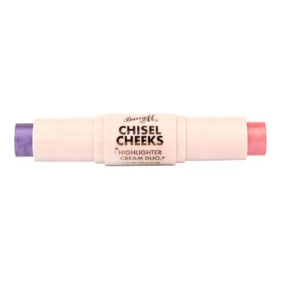 Barry M halványlila/szuk Chisel Cheeks Highlighter Cream Duo - 3 Pale Lilac/Sok