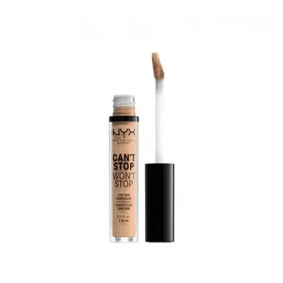 NYX Professional Makeup Can't Stop Won't Stop Contour Concealer teljes fedésű korrektor - Natura