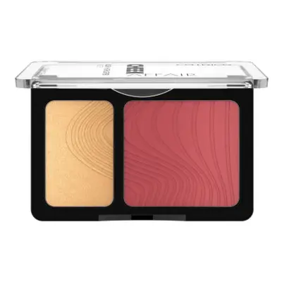 CATRICE pirosító és kiemelő paletta Cheek Affair Blush & Highlighter Palette - 020 End Of Friend