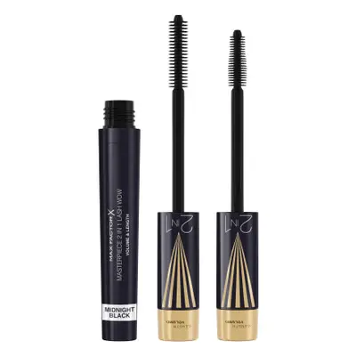 Max Factor Masterpiece 2in1 Lash Wow Mascara - Midnight Black