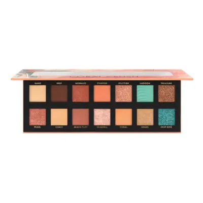 CATRICE Coral Crush Slim Eyeshadow Palette - 030 Under the Sea