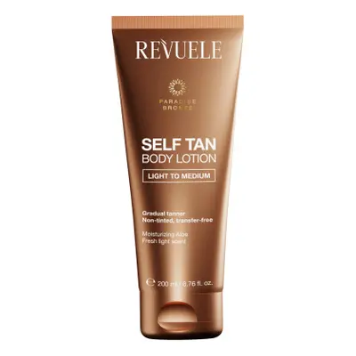 Revuele testápoló - Self Tan Body Lotion - Light To Medium