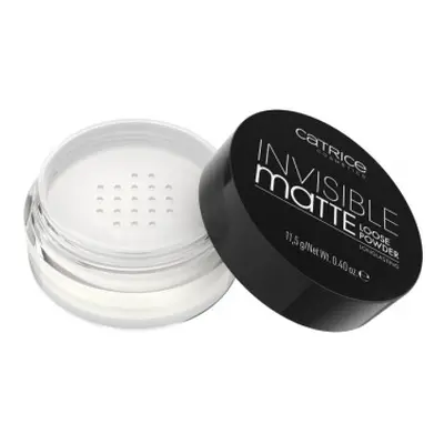 CATRICE láthatatlan matt laza púder - 001 univerzális Invisible Matte Loose Powder - 001 Univer