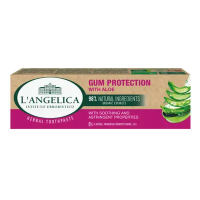 L'Angelica fogkrém Gum Protection Toothpaste - Aloe Vera