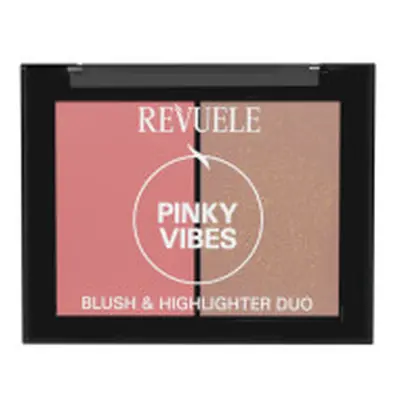 Revuele Blush & Highlighter Duo - Pinky Vibes