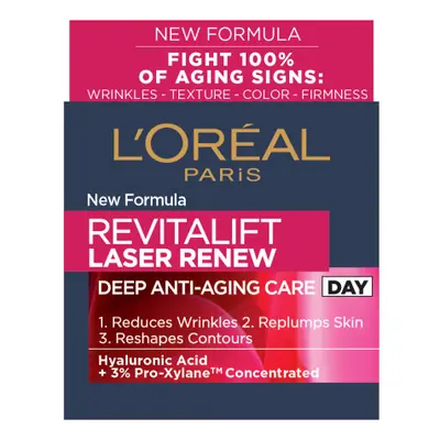 L’Oréal Paris Revitalift Laser Renew Day Cream ránctalanító, intenzív nappali arckrém