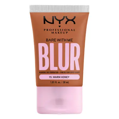 NYX Professional Makeup Bare With Me Blur Tint Foundation - Warm Honey (BWMBT15)