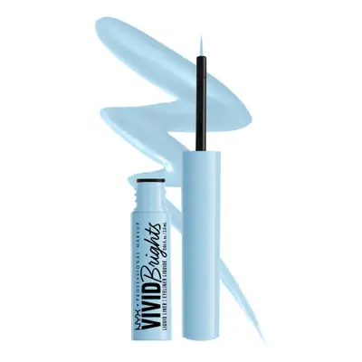 NYX Professional Makeup Vivid Brights Colored Liquid Eyeliner - Blue Thang (VBLL06) - folyékony 