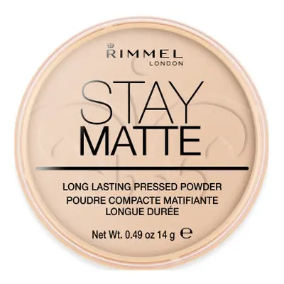 Rimmel London Stay Matte Compact Powder - 03 Peach Glow