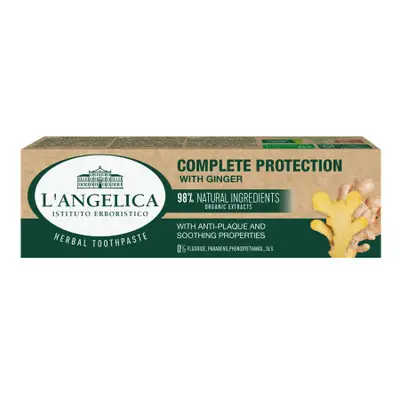 L'Angelica fogkrém Complete Protection Toothpaste - Ginger