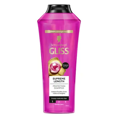 Schwarzkopf Gliss sampon - Supreme Length Shampoo (400ml)