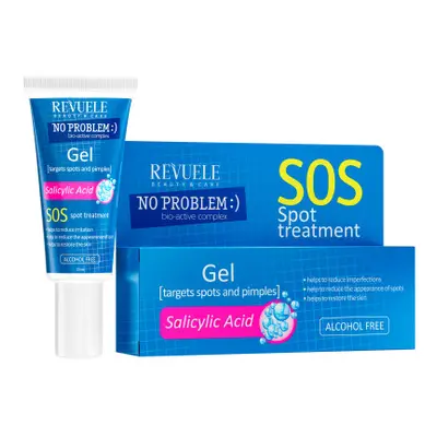 Revuele No Problem SOS Anti-Inflammation Spot Treatment Gel With Salicylic Acid SOS Gyulladáscsö