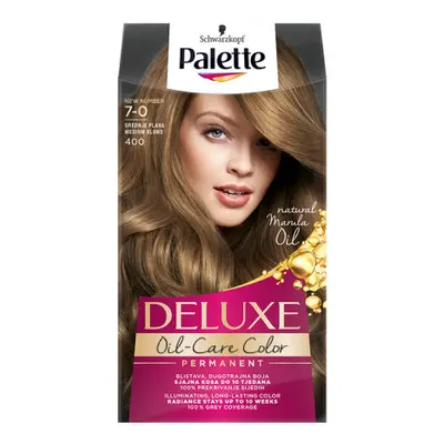 Schwarzkopf Palette hajfesték - Deluxe - 7-0 Medium Blond