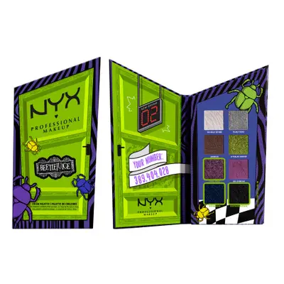 NYX Professional Makeup X Beetlejuice Color For The Recently Deceased Palette