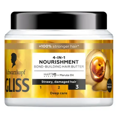 Schwarzkopf Gliss Hajmaszk - Oil Nutritive 4-In-1 Hair Mask