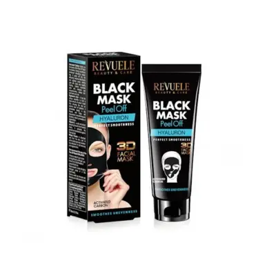 Revuele Peel Off Black Mask Hyaluron 3D Lehúzható Fekete Arcmaszk Hyaluronsavval