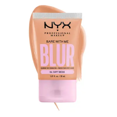 NYX Professional Makeup - Bare With Me Blur Tint Foundation - Soft Beige (BWMBT06) - alapozó