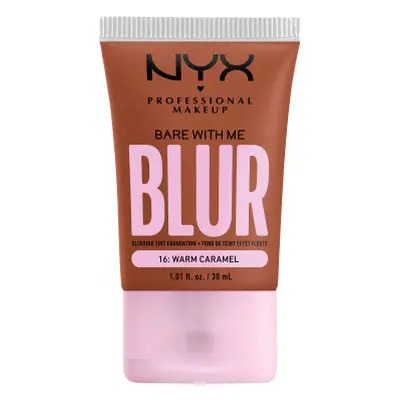 NYX Professional Makeup Bare With Me Blur Tint Foundation - Warm Caramel (BWMBT16)