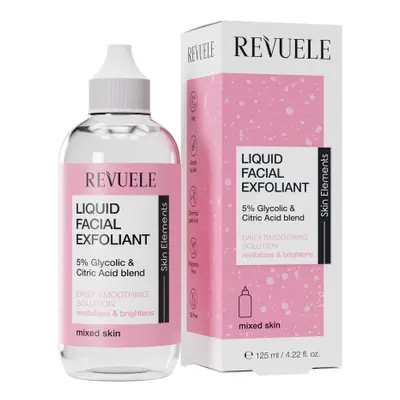 Revuele- folyékony arcradír 5% glikol + citromsav keverék- Liquid Facial Exfoliant 5% Glycolic +