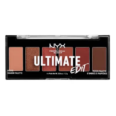 NYX Professional Makeup Ultimate Edit Petite Shadow Palette szemhéjpúder paletta - Warm Neutrals