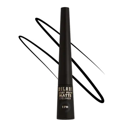 Milani Stay Put Matte Liquid Eyeliner - 110 Black Matte