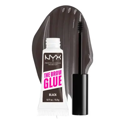 NYX Professional Makeup Brow Glue Instant Brow Styler - Black (TBG05) - szemöldökformázó gél