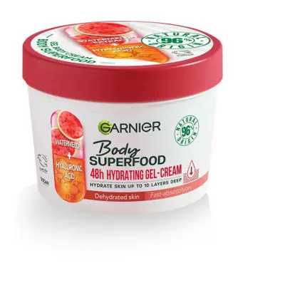 Garnier Body Superfood Hydrating Gel Cream hidratáló gél krém - Watermelon & Hyaluronic Acid