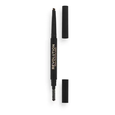 Revolution Duo Brow Pencil szemöldökceruza - Medium Brown