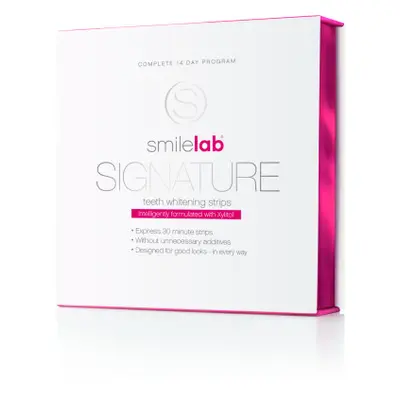 smilelab fogfehérítő csíkok Signature Teeth Whitening Strips