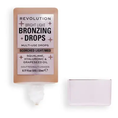 Revolution Bright Light Bronzing Drops Bronze - Scorched