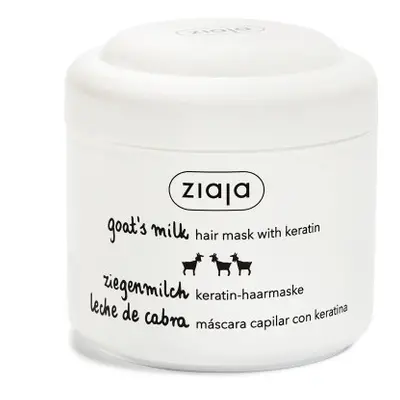 Ziaja Goat's Milk Strengthening Hair Mask erősítő maszk száraz és sérült hajra