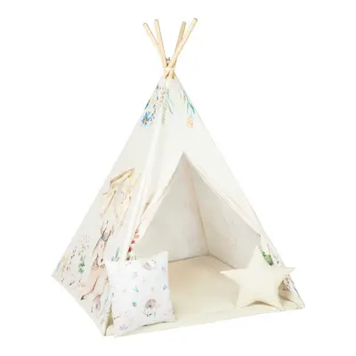 ELIS DESIGN Pihenő az erdőben teepee sátor készlet változat: standard