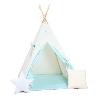 ELIS DESIGN Kék ég teepee sátor készlet változat: standard