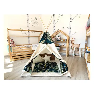 ELIS DESIGN Teepee sátor szett - Majmok változat: standard