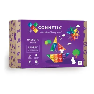 Connetix Tiles - Magnetická stavebnice 60 ks