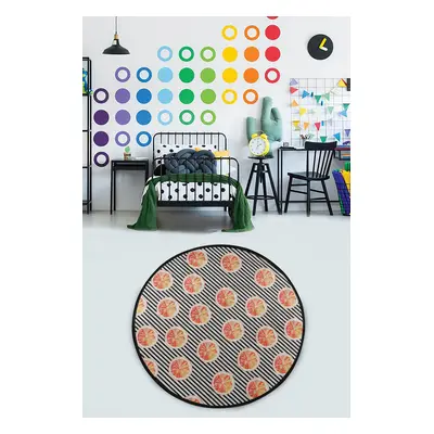 Tranche Circle Djt 80 Fürdőszoba szőnyeg Multicolor