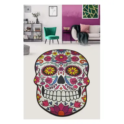 Skull Djt (80 x 120) Fürdőszoba szőnyeg Multicolor