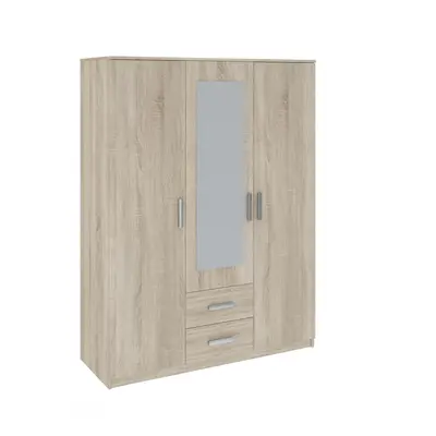 Verdana gardróbszekrény 150cm 3D2S Sonoma Oak