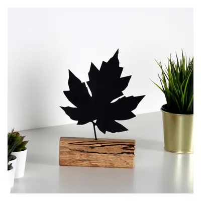 Maple - Black Asztali dekoráció 17x4x27 Fekete