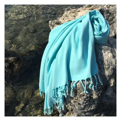 Taşlanmış Fouta (strand törölköző) Menta