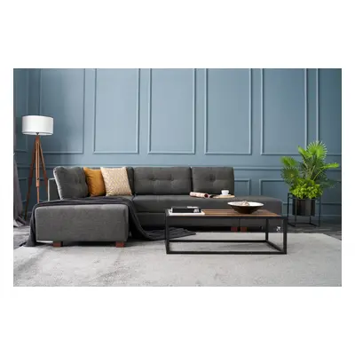 Manama Corner Sofa Bed Left - Anthracite Sarokkanapé 280x206x85 Antracit